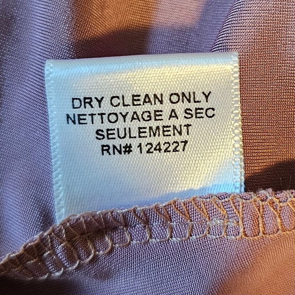 MISA Los Angeles Women's Mauve Sleeveless Domino Tie Front Mini Dress, XS - Picture 7 of 9